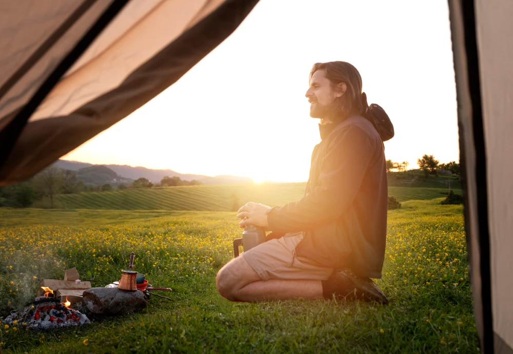 tipi camping